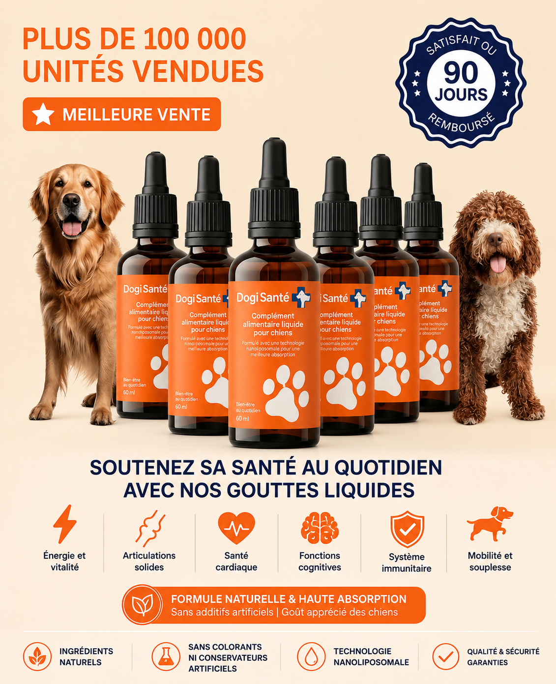 Dogi Santé-serum canin pour les articulations