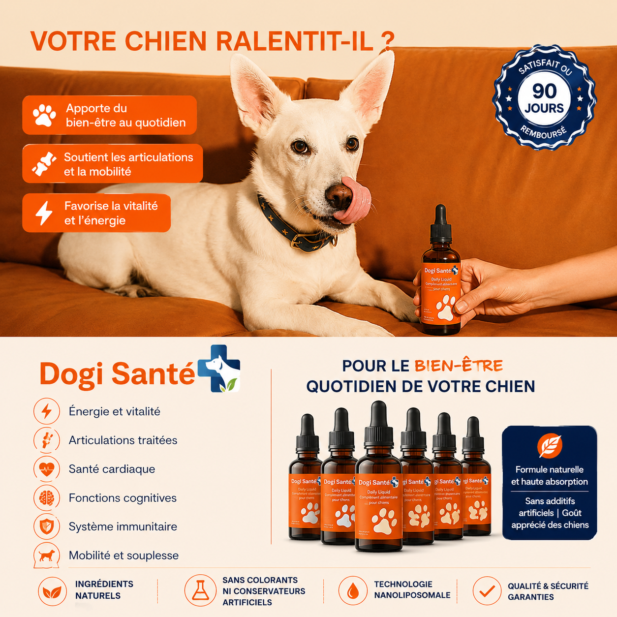 Dogi Santé-serum canin pour les articulations